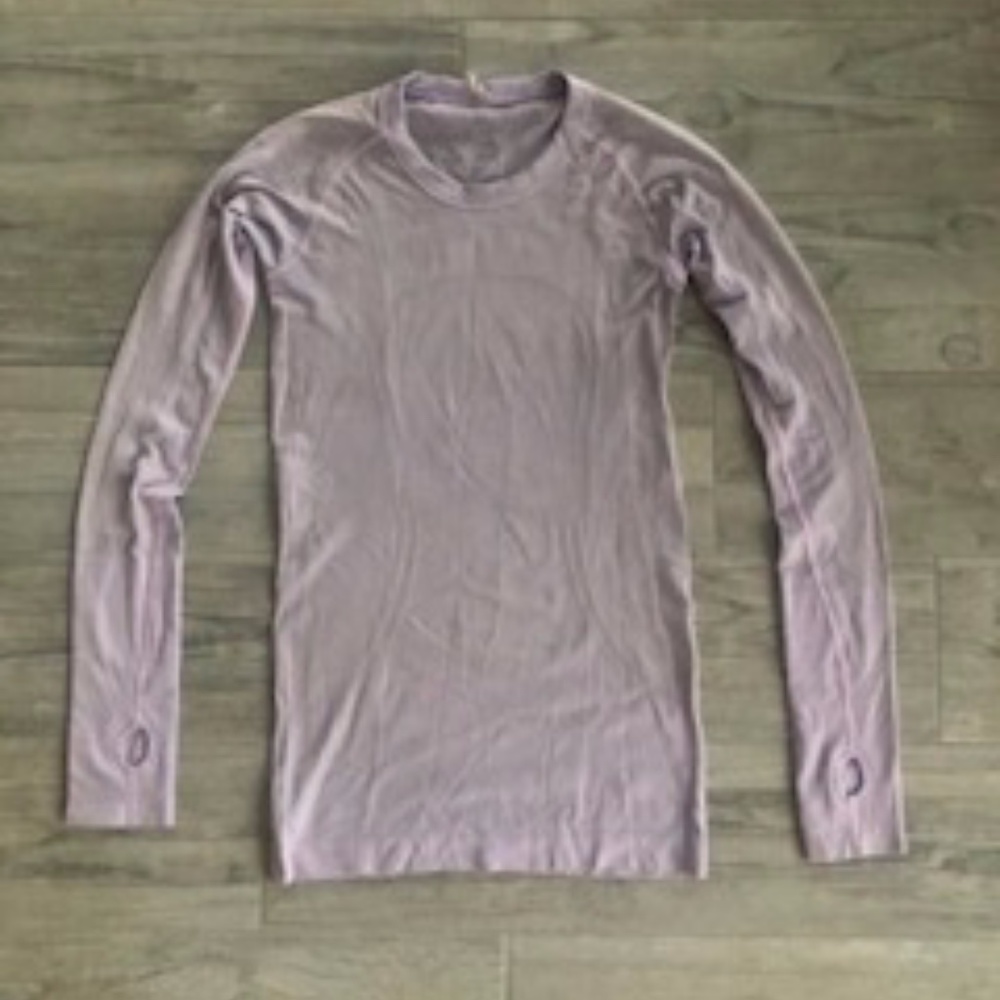 Lululemon Swiftly Tech Lavender Size 4